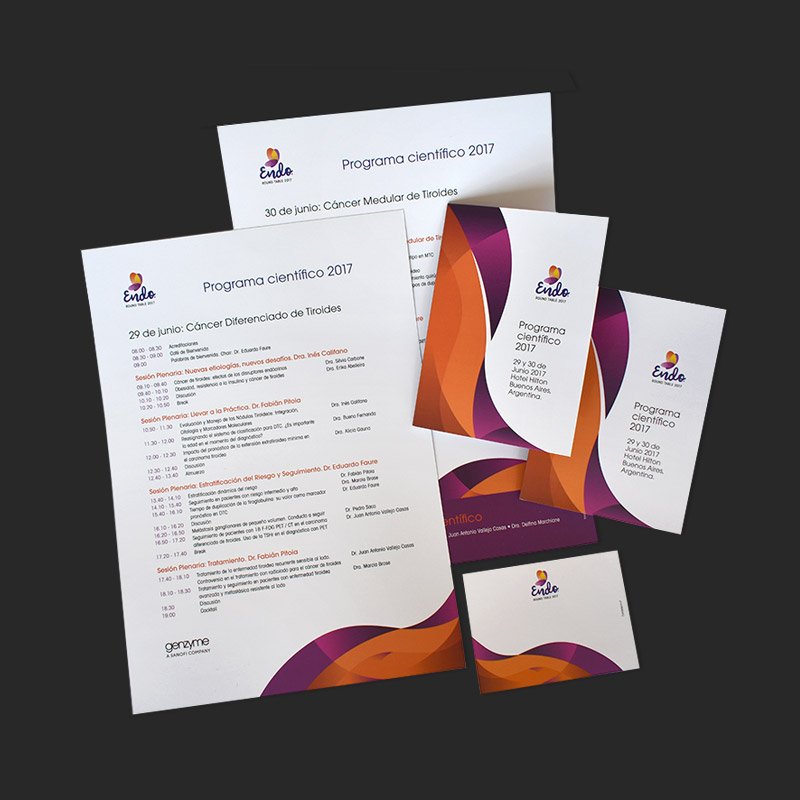 Agendas Endo Round Table 2017. Compañía Biotecnológica.