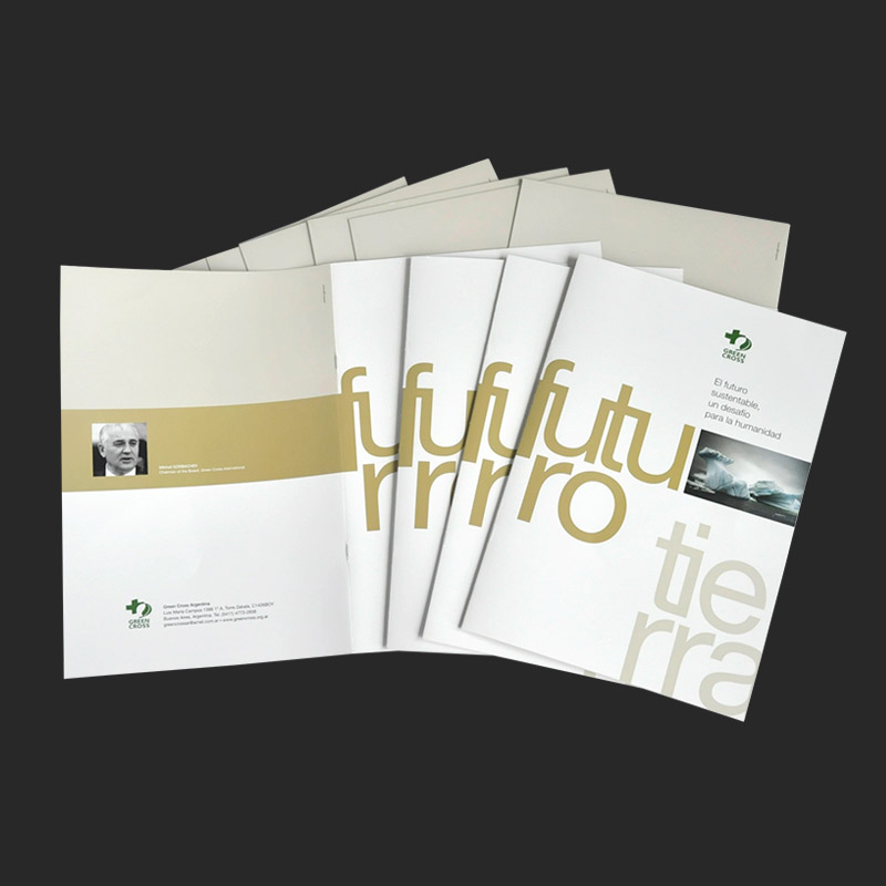 Brochure institucional Green Cross Argentina.