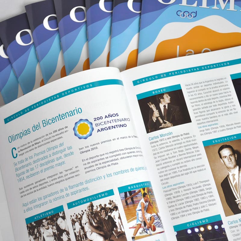 Anuario Olimpia. Escuela Superior de Periodismo Deportivo.