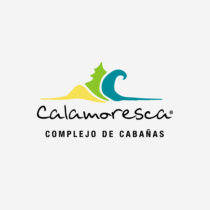 Isologotipo Calamoresca Complejo de Cabañas.