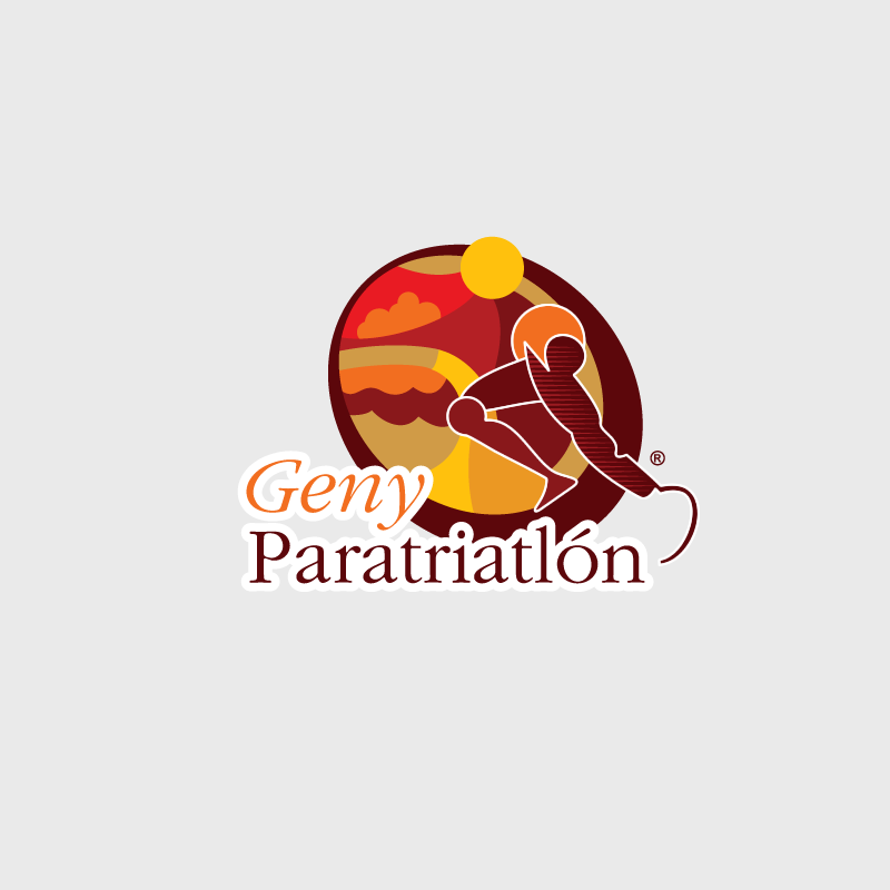 Logotipo Geny Paratriatlón.