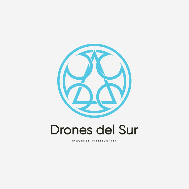 Isologotipo Drones del Sur.